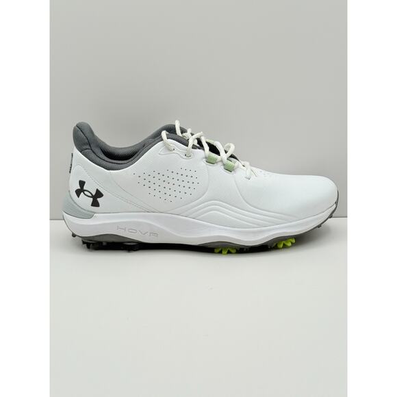Under Armour Other - Size 9.5 Under Armour UA Drive Pro Men's White Spiked Golf Shoes 3026918-100